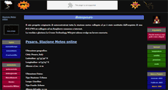 Desktop Screenshot of meteopesaro.it